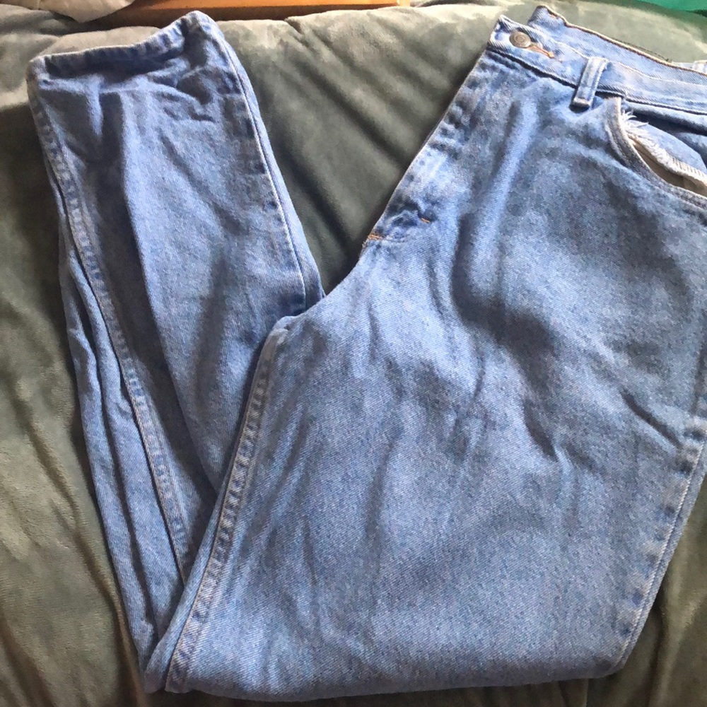 High Wasted Lightwash Jeans